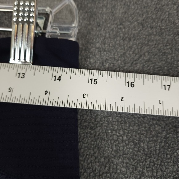 Athleta Navy Blue Zip Pocket Performance Pants Women's Size 8 Moto Style - Picture 4 of 12